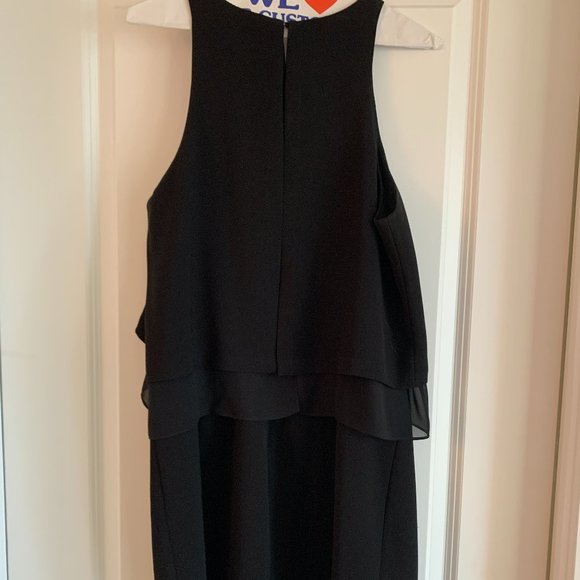 Black Semi-open Halter Dress - Picture 7 of 10
